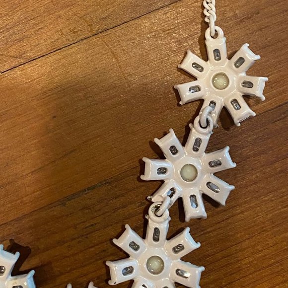 CREWCUTS BY J. CREW PINK & IRIDESCENT CRYSTAL STATEMENT NECKLACE NWOT - Picture 11 of 11